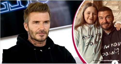 David Beckham steht erneut in der Kritik, weil er seine Tochter auf den Mund geküsst hat